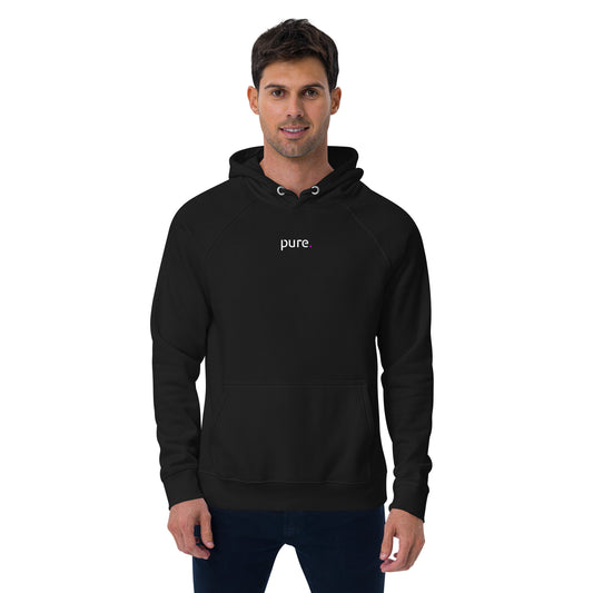 #pure Websession CENTER - Bio-Raglan-Hoodie bedruckt